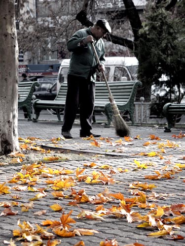 © Диа - sweeping away the Autumn