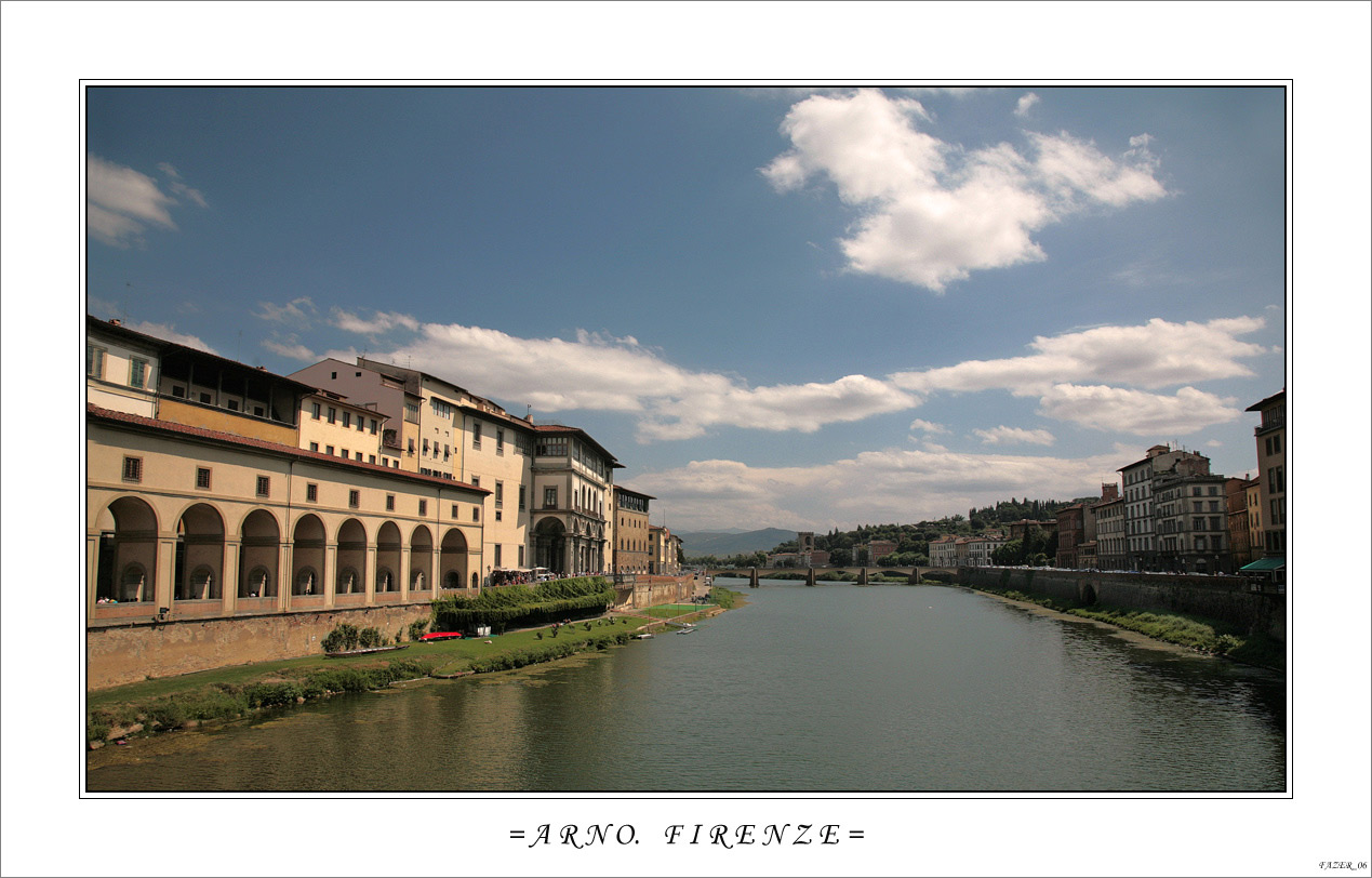 © FAZER - Arno.Firenze/Река Арно. Флоренция