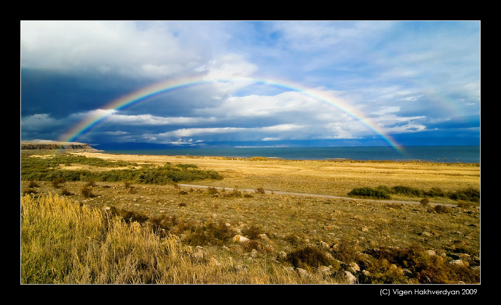 © Vigen Hakhverdyan - Rainbow of Sevan