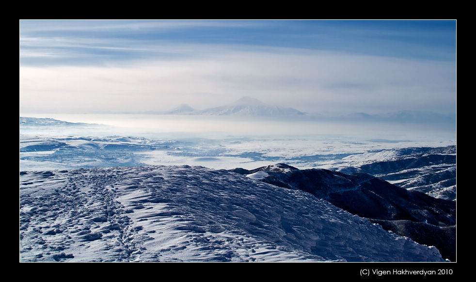 © Vigen Hakhverdyan - Ararat from Tsaghkadzor