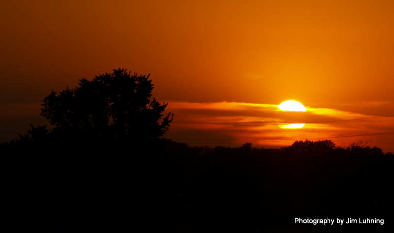 © Jim Luhning - Today's sunset!