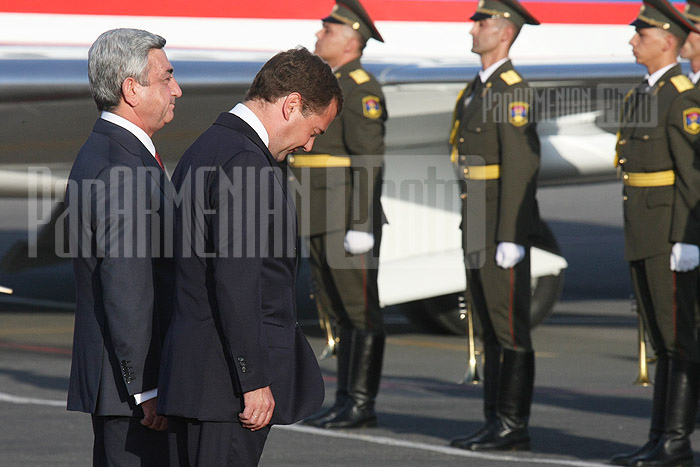 © Davit Hakobyan - Dmitry Medvedev's Arrival to Yerevan