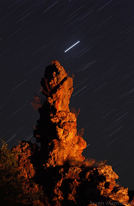 © Suren Manvelyan - Rock in the night