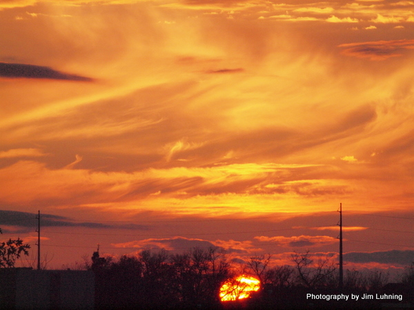 © Jim Luhning - Kansas Sunset!