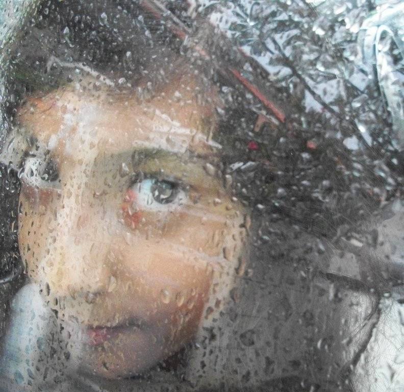 © tehsin mukhtar - maryam in the rain: reflection of the soul