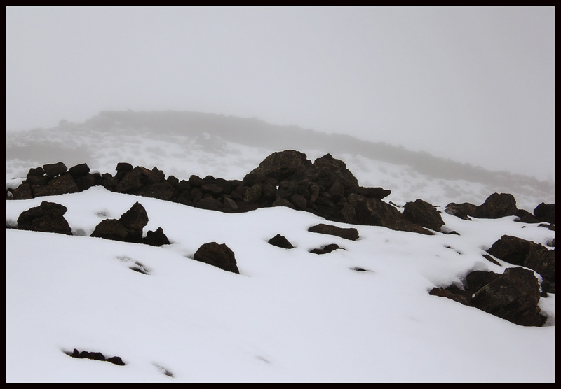 © Heidi Cook - Snowy Lava Rocks