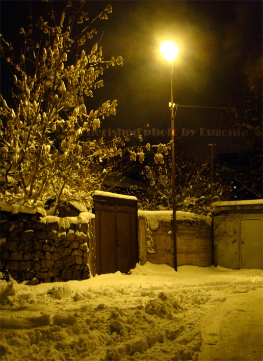 © Eugenia Cherished - Snowy street light