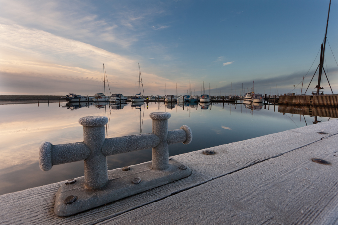© lars lensborg nielsen - frost in the harbor