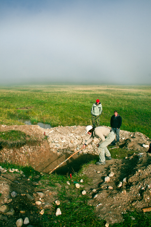© Tigran Biface Lorsabyan - Archäologische Begrabungen in Tashir
