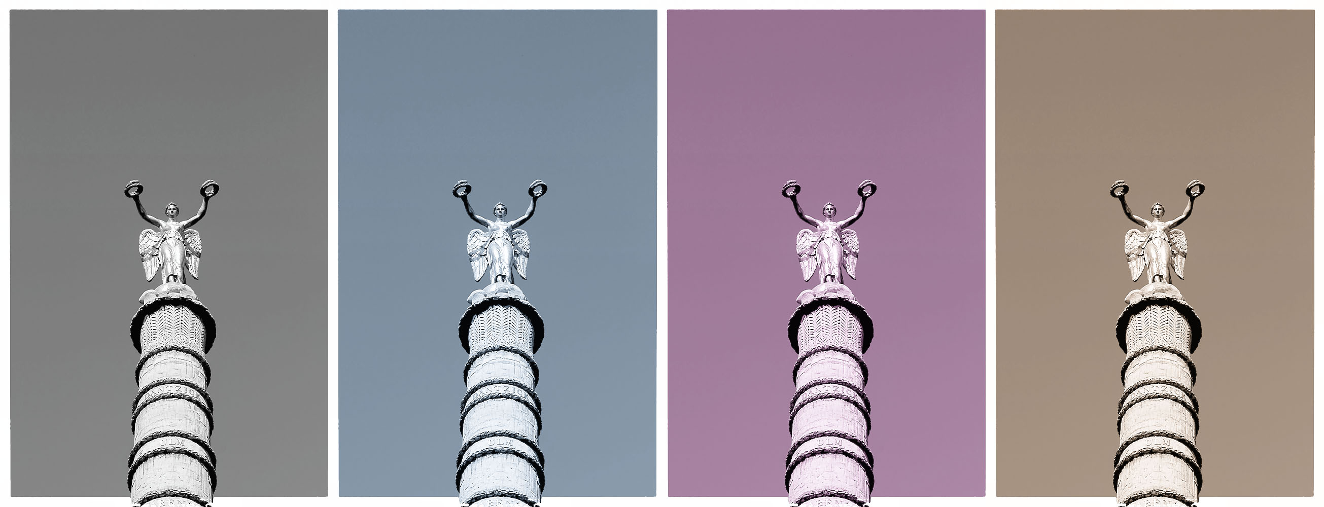 © Hayk Galstyan - The statue on top of the column of Place du Châtelet, Paris