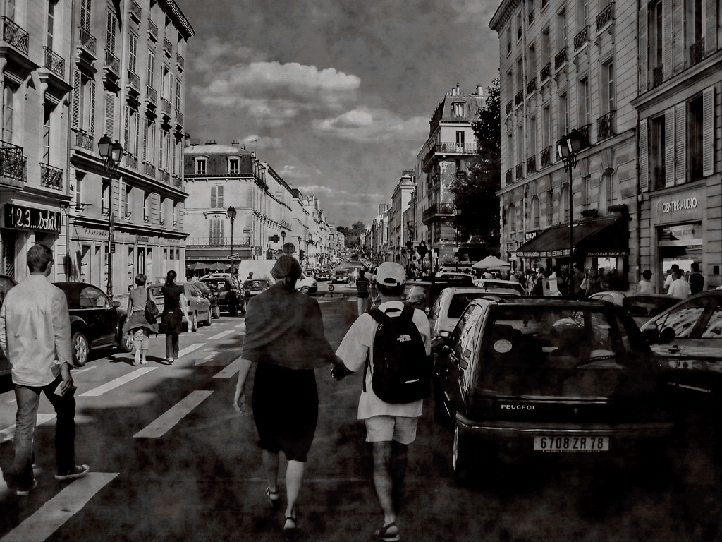 © dorca dacian - sur le rue du versailles