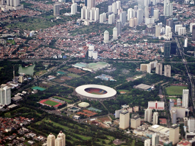 © Zulfadhli Nasution - Gelora Bung Karno Stadium from Sky