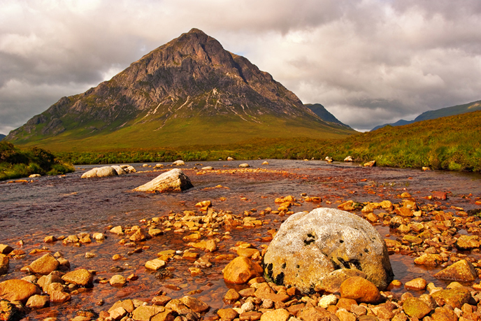 © Sandy McLachlan - The Buachaille from River Etive