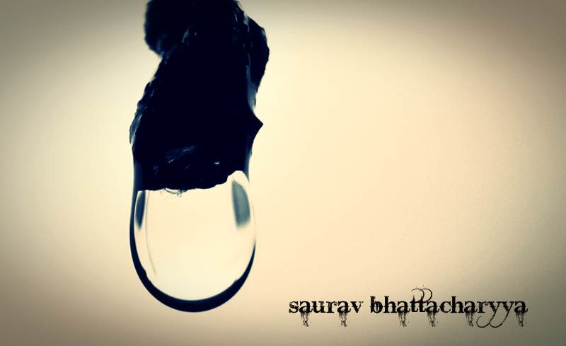 © Saurav Bhattacharyya - a water drop from heaven