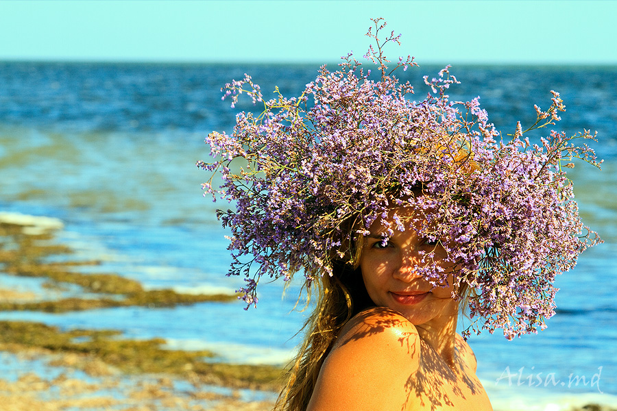 © Irina Burdeinaia - Венок из полевых цветов