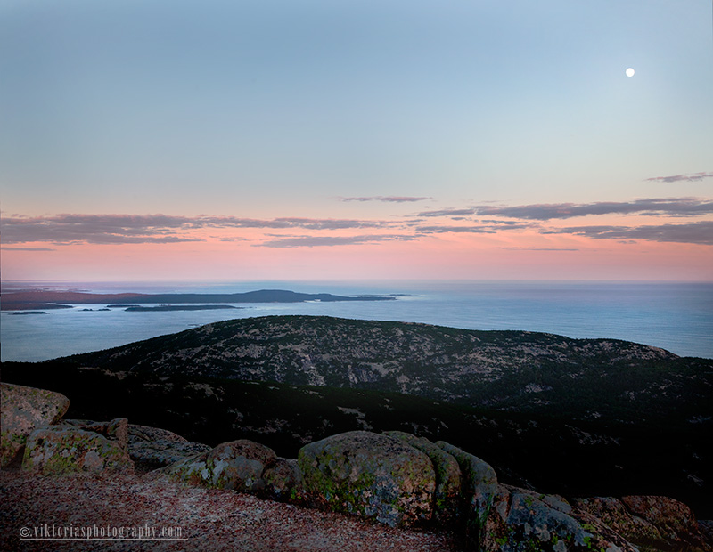 © Viktoria Mullin - Cadillac Mountain Sunset, state Maine, USA