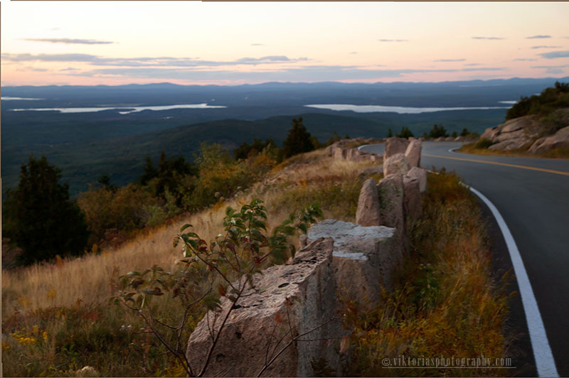 © Viktoria Mullin - Cadillac Mountain Sunset-2, state Maine, USA