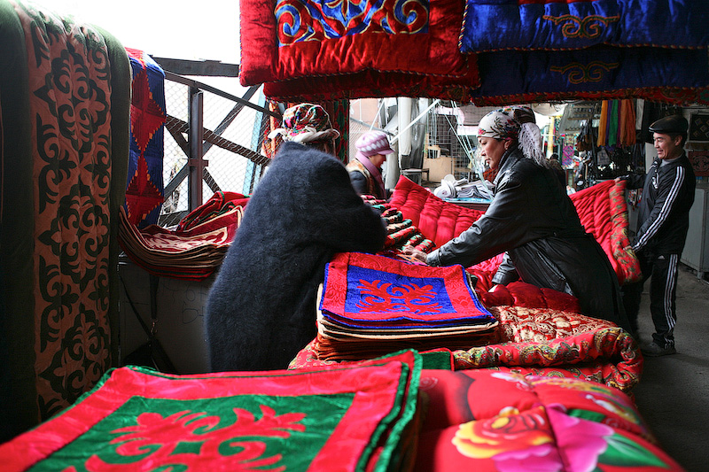 © Serguei Davidiak - The Osh Bazar 1