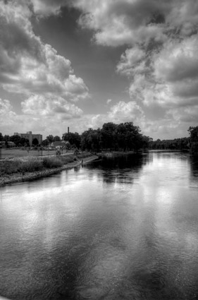 © Amber Kalmar - Cloudy Riverwalk