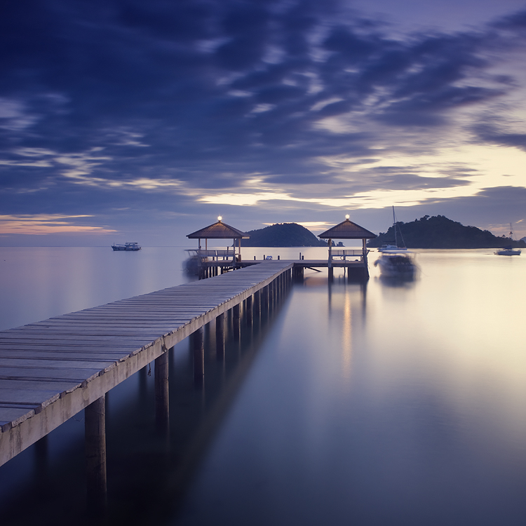 © Yury Bird - Pier at twilight