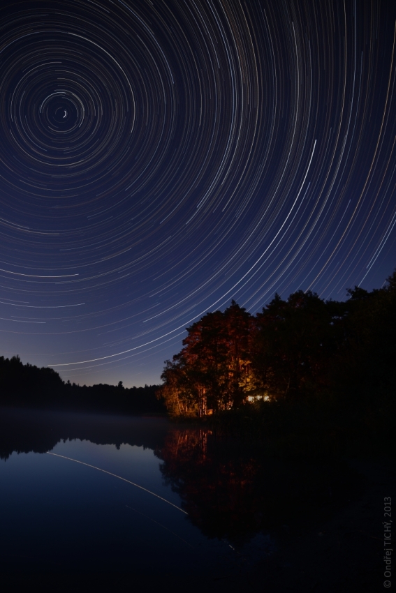 © Ondrej Tichy - Stars over the pond