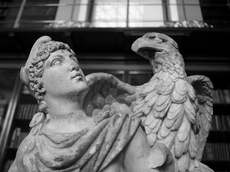 © Andrea Horváth - Ganymede with the eagle of Zeus