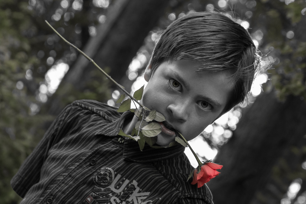 © Gunnar Thorsen jr. - Kid with the Rose