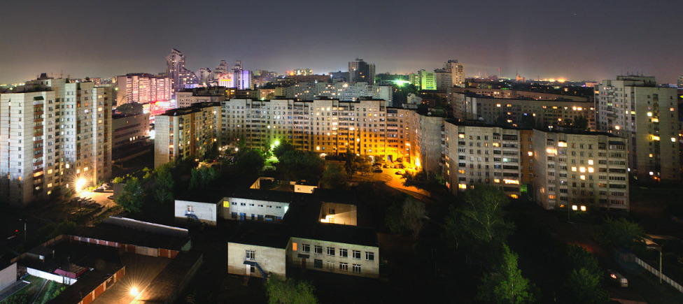 © Nikita Nikitenko - Ночной город Барнаул