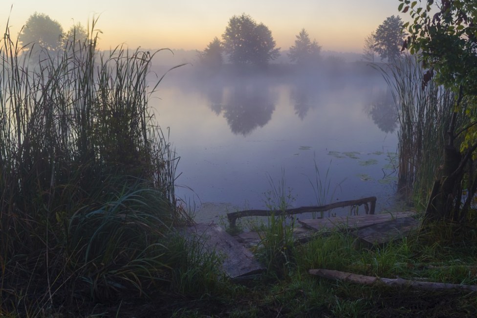 © Сергей Корнев - Река в тумане