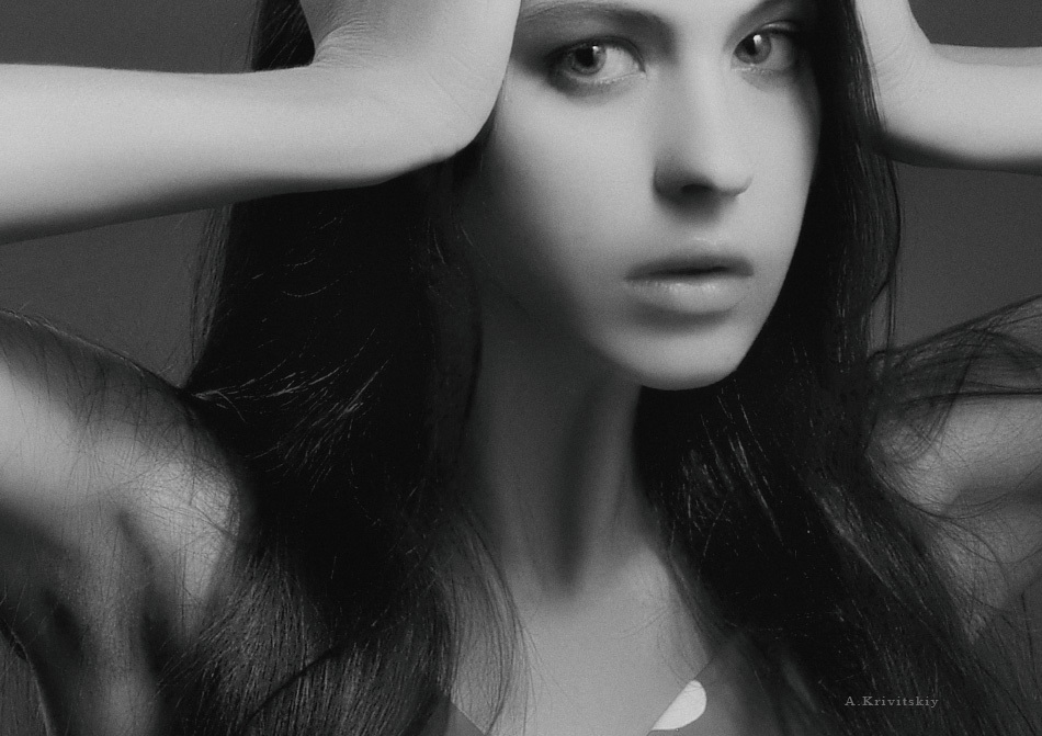 © Alexander Krivitskiy - Portrait. Glamor. Fashion model. Studio experiments in the secret studio A. Krivitsky.